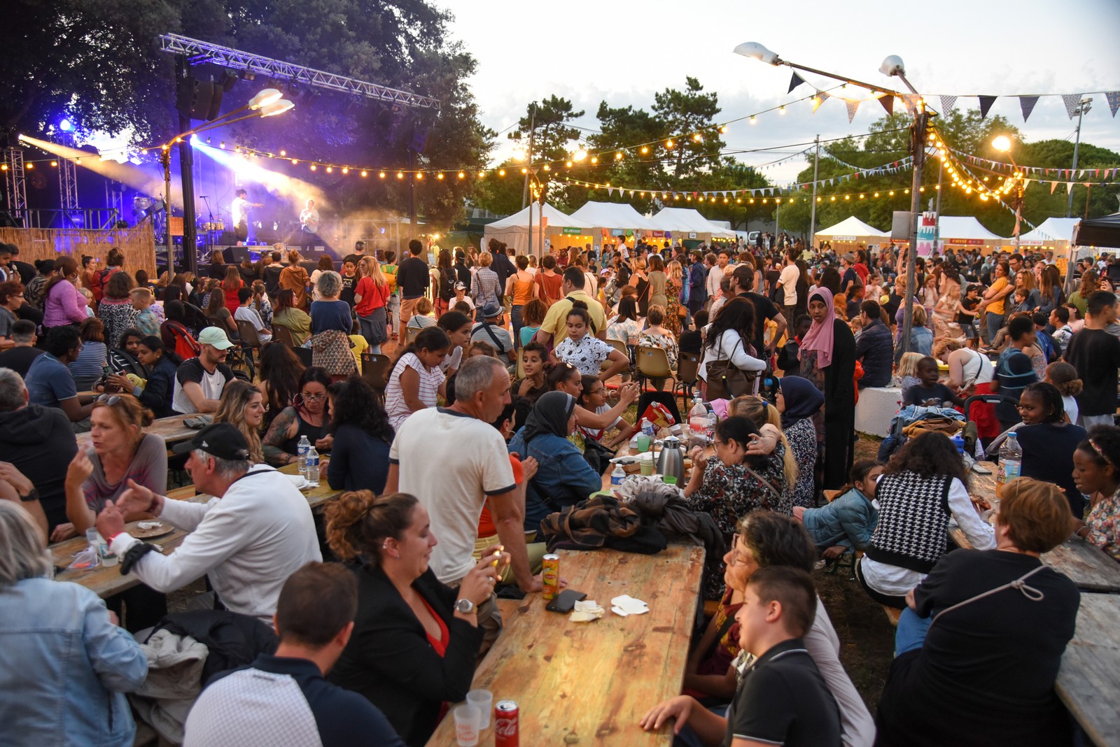 Fête de quartier soutenue par la Fondation